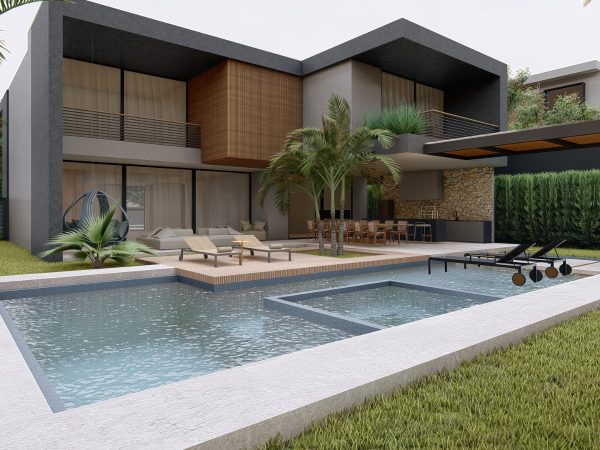 Casa Triplex no Condomínio Santa Mônica com 5 Suítes  à Venda, 770 m²