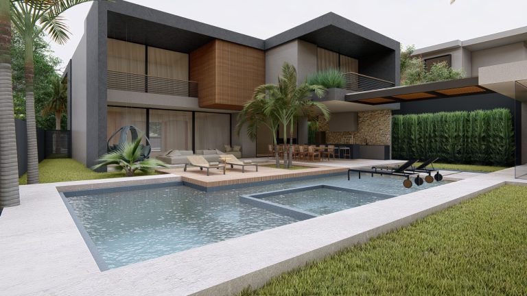 Casa Triplex no Condomínio Santa Mônica com 5 Suítes  à Venda, 770 m²