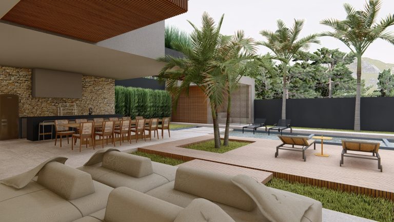 Casa Triplex no Condomínio Santa Mônica com 5 Suítes  à Venda, 770 m²